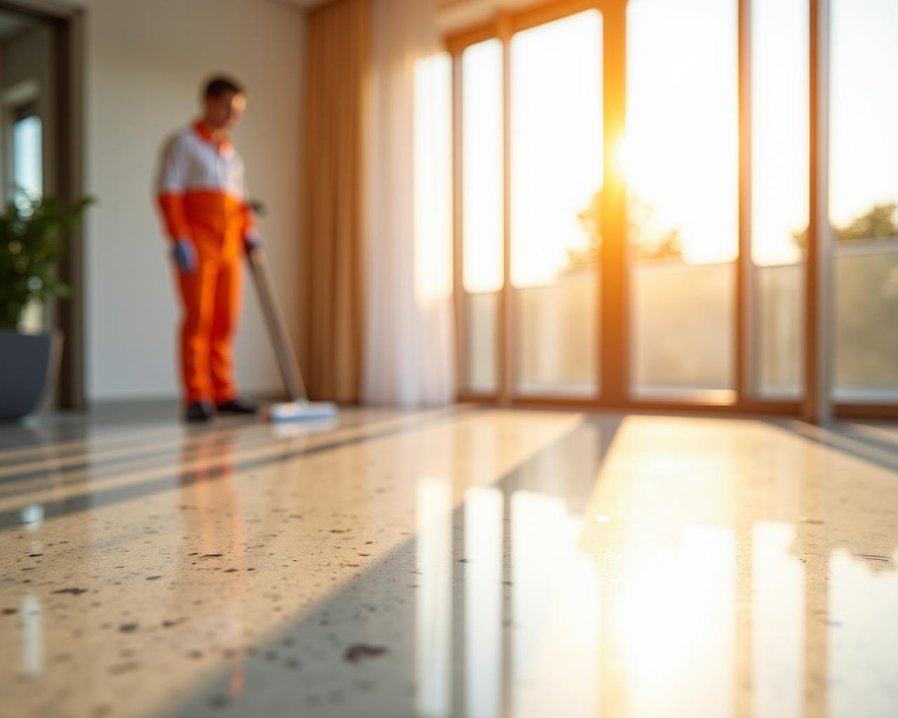 Profesjonalne sprzątanie luksusowego apartamentu w Warszawie