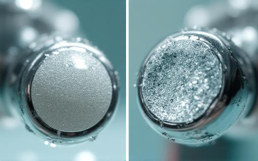 Porównanie przed i po sprzątaniu łazienki