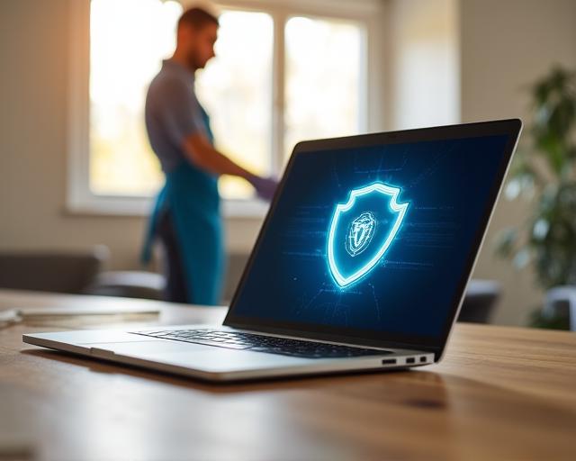 Bezpieczeństwo cyfrowe w sprzątaniu profesjonalnym